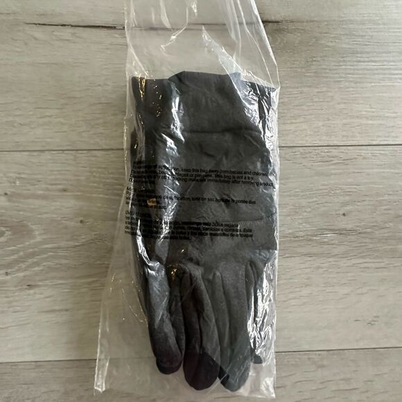 Free Country Stretch Double Knit Glove Grey/Black M/L NWT IN PACKAGING - Picture 4 of 6